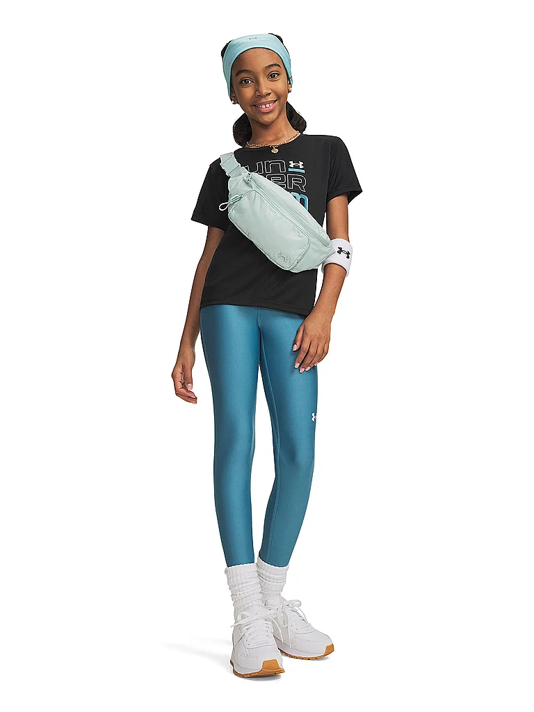 UNDER ARMOUR Mädchen Fitnesstight HeatGear® petrol | 152-158 — Bild 3